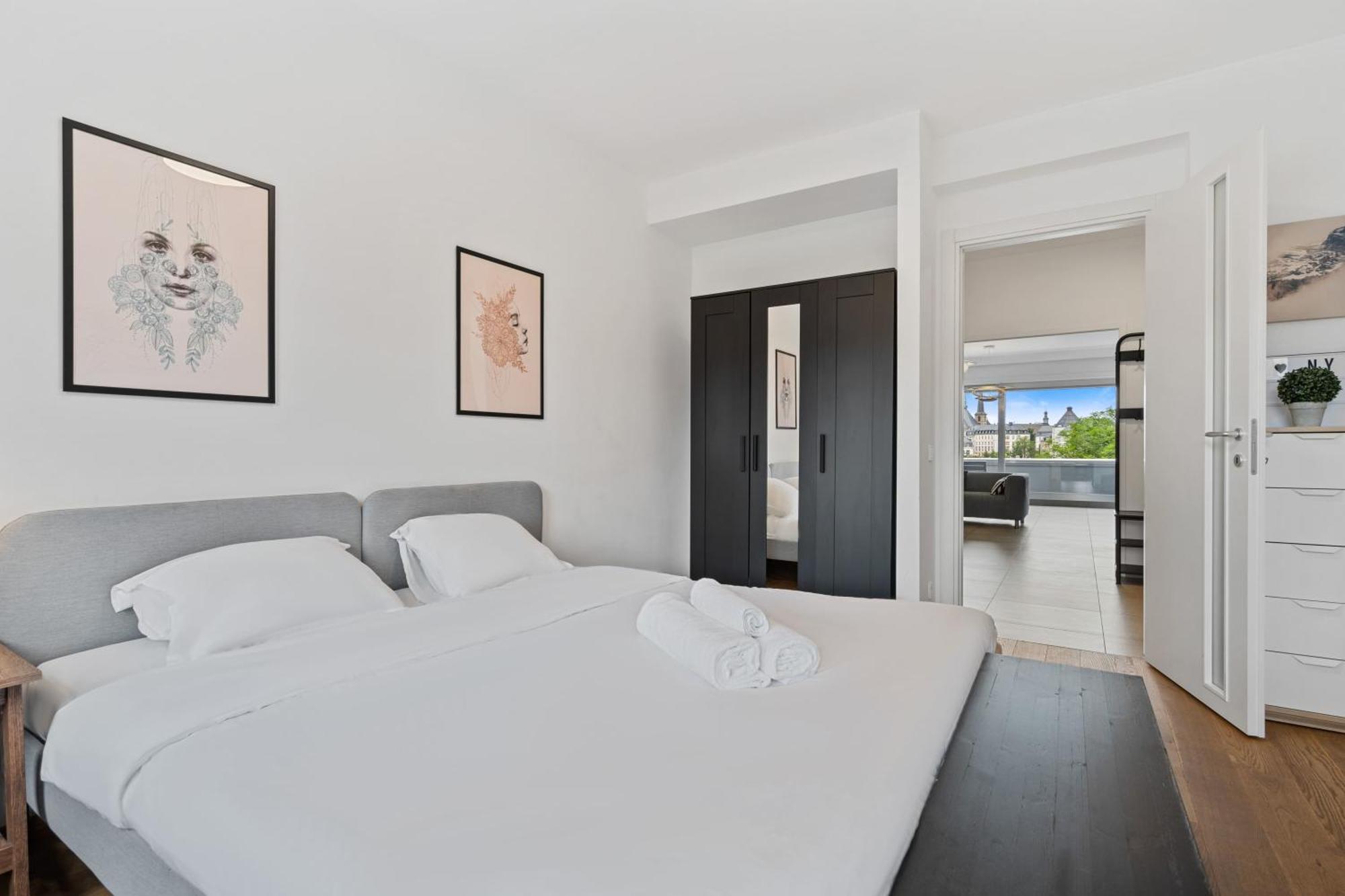 Central Lux 2Br Apt With City Views & Balcony Luksemburg Zewnętrze zdjęcie